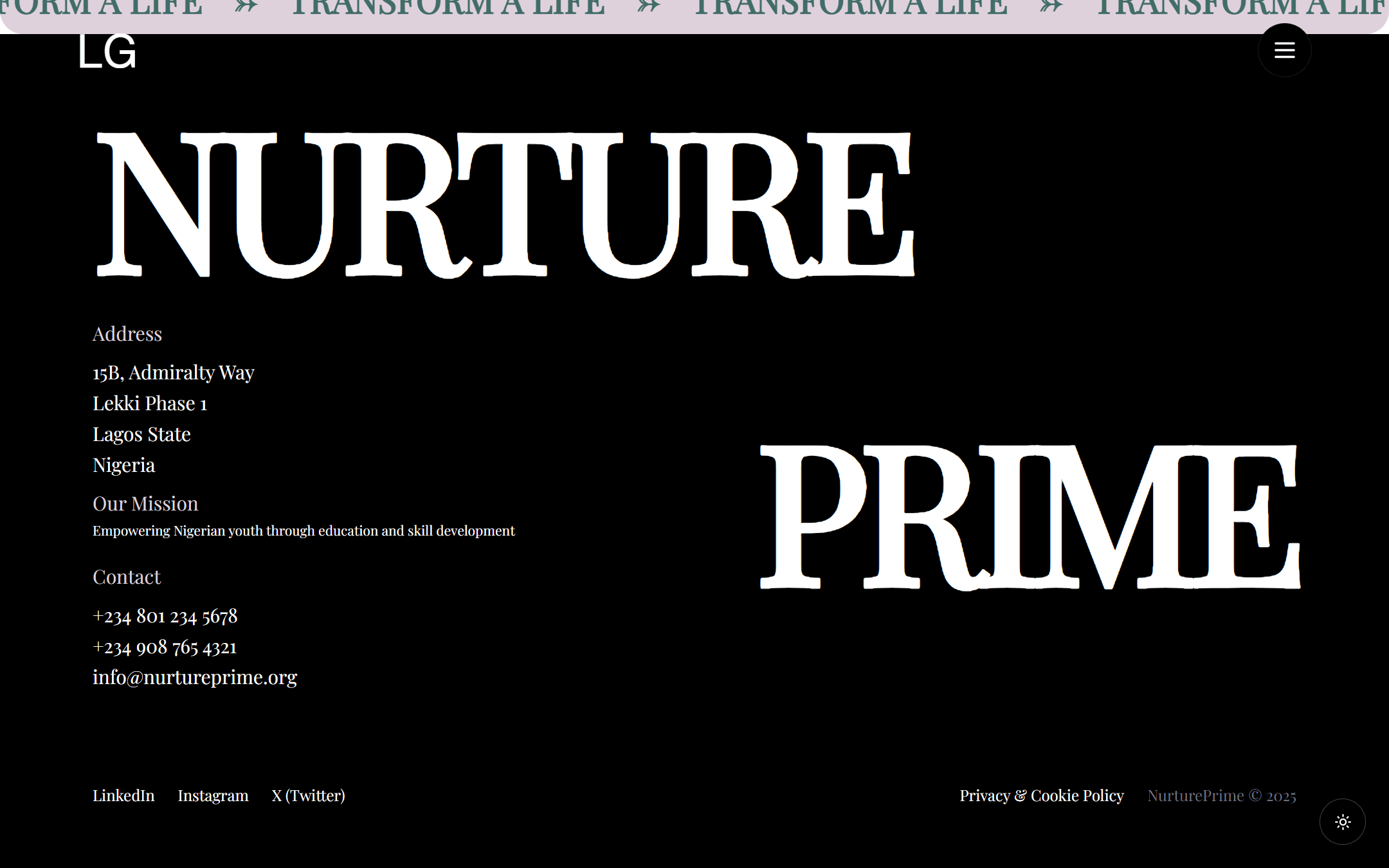 Nuture Prime screenshot 1