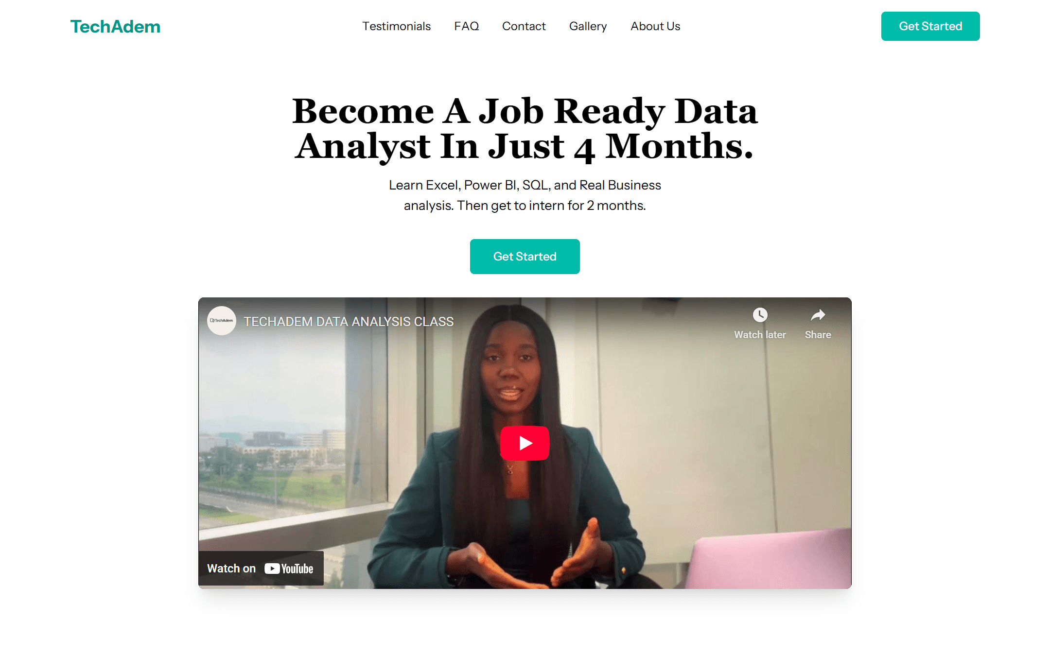 Techadem Data Analysis Cohort